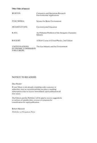 Sulfur in the Atmosphere. Proceedings of the International Symposium Held in Dubrovnik, Yugoslavia, 7–14 September 1977