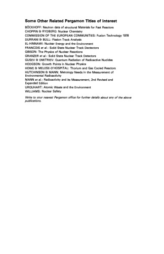 Nuclear Reactions in Heavy Elements. A Data Handbook