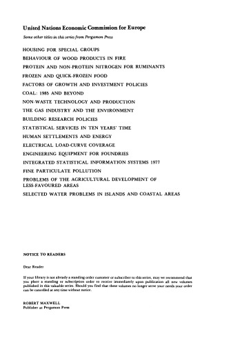 Environment and Energy. Environmental Aspects of Energy Production and Use with Particular Reference to New Technologies a Report of the United Nations Economic Commission for Europe