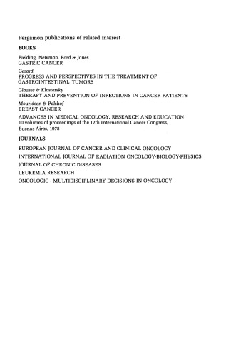 Kinetics of Experimental Tumour Processes