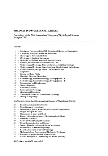 Endocrinology Neuroendocrinology Neuropeptides. Proceedings of the 28th International Congress of Physiological Sciences, Budapest, 1980