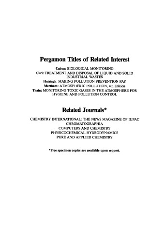 GC/LC, Instruments, Derivatives in Identifying Pollutants and Unknowns