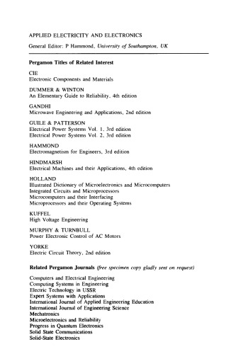 Electrical Machines & Drives. Worked Examples