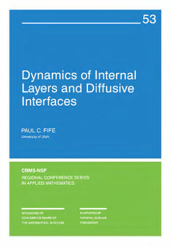 Dynamics of internal layers and diffusive interfaces