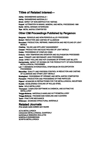 Fundamentals and Applications of Ternary Diffusion. Proceedings of the International Symposium on Fundamentals and Applications of Ternary Diffusion, Hamilton, Ontario, Canada, August 27–28, 1990