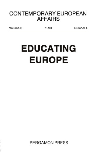 Educating Europe