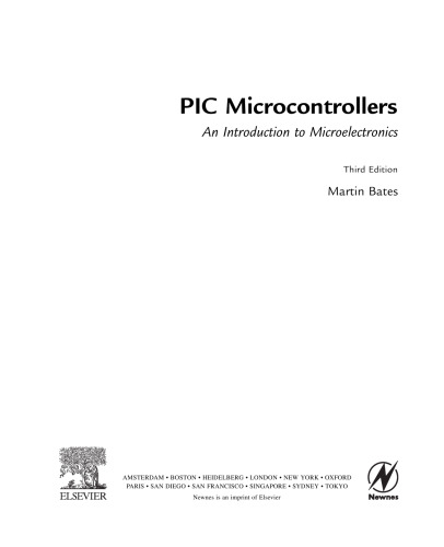 PIC Microcontrollers. An Introduction to Microelectronics