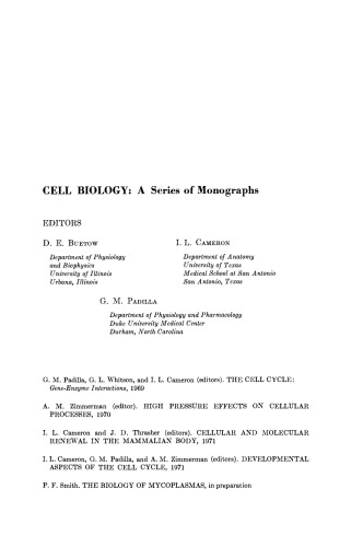 Cellular and Molecular Renewal in the Mammalian Body