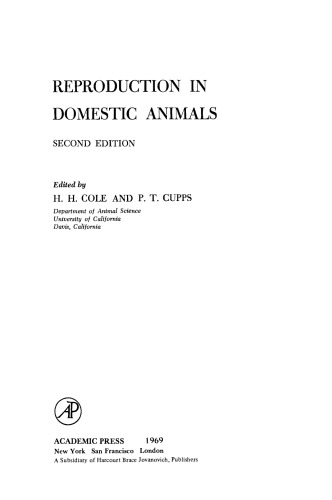 Reproduction in Domestic Animals