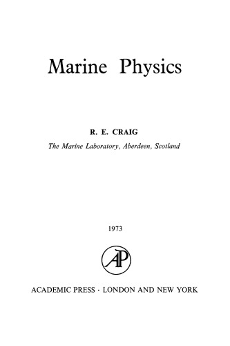 Marine Physics