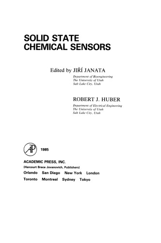 Solid State Chemical Sensors