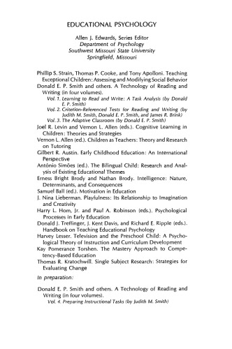 Single Subject Research. Strategies for Evaluating Change