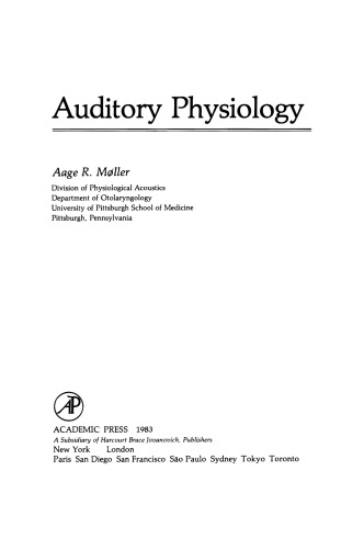 Auditory Physiology