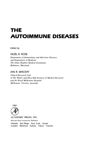 The Autoimmune Diseases I