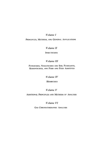 Gas Chromatographic Analysis