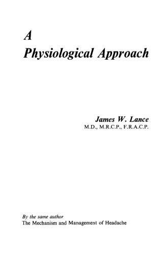 A Physiological Approach to Clinical Neurology