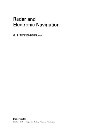 Radar and Electronic Navigation