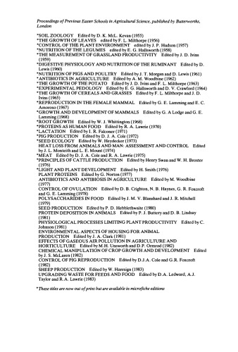 Fats in Animal Nutrition