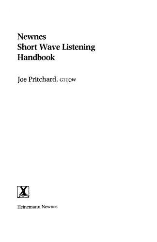 Newnes Short Wave Listening Handbook