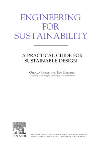 Engineering for Sustainability. A Practical Guide for Sustainable Design