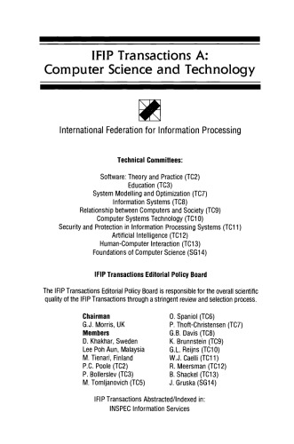 Decision Support in Public Administration. Proceedings of the IFIP TC8/WG8.3 Working Conference on Decision Support in Public Administration, Noordwijkerhout, The Netherlands, 13–14 May, 1993