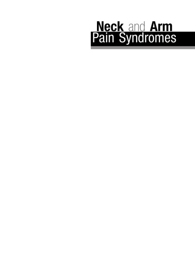 Neck and Arm Pain Syndromes