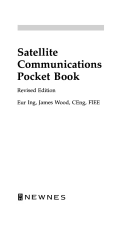 Satellite Communications Pocket Book