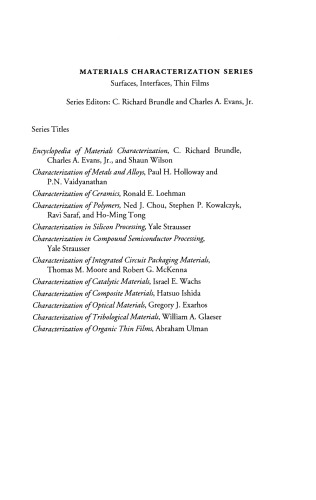 Characterization of Composite Materials