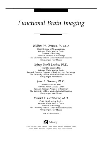 Functional Brain Imaging