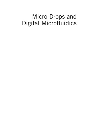 Micro-Drops and Digital Microfluidics