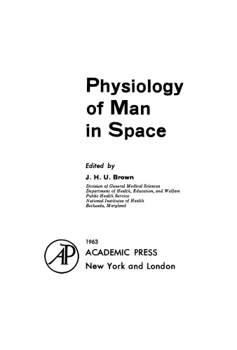 Physiology of Man in Space