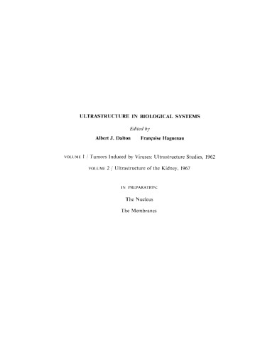 Ultrastructure of the Kidney