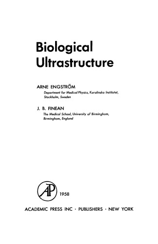 Biological Ultrastructure