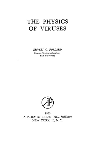 The Physics of Viruses