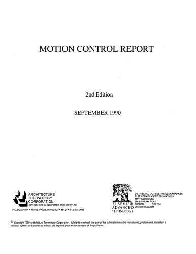 Motion Control Report