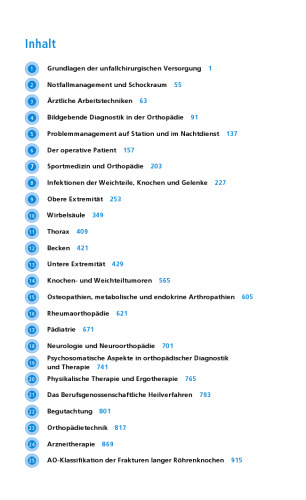 Klinikleitfaden Orthopädie Unfallchirurgie