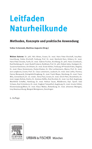 Leitfaden Naturheilkunde. Methoden, Konzepte und praktische Anwendung