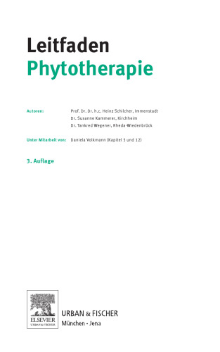 Leitfaden Phytotherapie