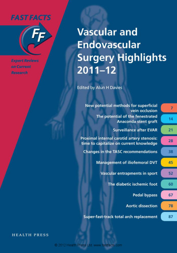 Fast Facts: Vacular and Endovascular Surgery Highlights 2011-12