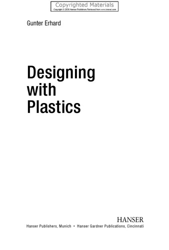 Designing with Plastics