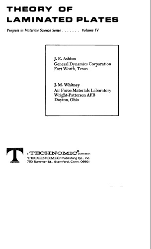 Theory of laminated plates