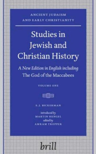 Studies in Jewish and Christian History