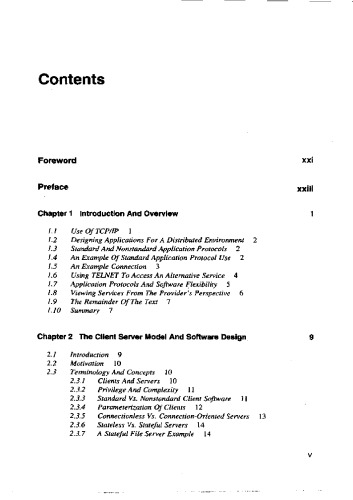 Internetworking with TCP/IP, Vol. III: Client-Server Programming and Applications, Linux/Posix Sockets Version