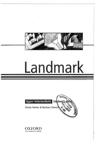 Landmark: Student's Book Upper-intermediate level