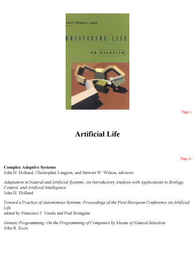 Artificial life: an overview