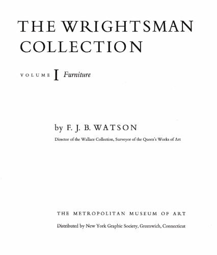 The Wrightsman Collection