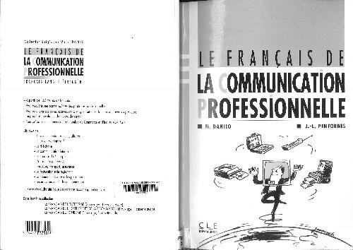 Le français de la communication professionnelle