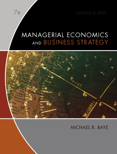 Managerial Economics & Business Strategy