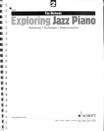 Exploring Jazz Piano - Volume 2: Book/CD