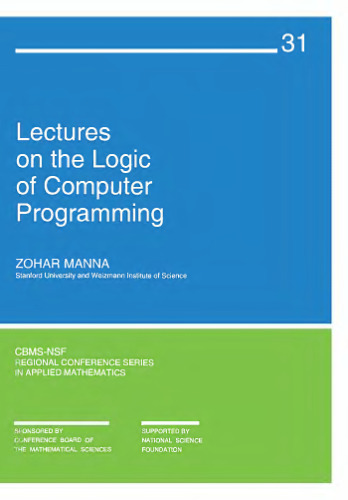 Lectures on the logic of computer programming